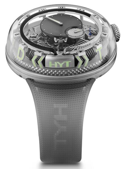 HYT H20 Time Is Fluid steel 251-AD-464-BF-RU Replica watch